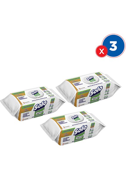 Yüzey Temizlik Havlusu Beyaz Sabun Ferahlığı 100 Yaprakx3'lü