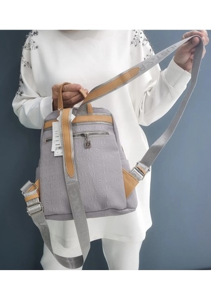 Kadın 9 Bölmeli Büyük Boy Sırt Çantası Ebat 33 x 28 cm fırsatları