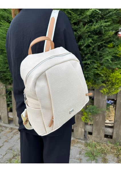 Kadın 9 Bölmeli Büyük Boy Sırt Çantası Ebat 33 x 28 cm indirimleri