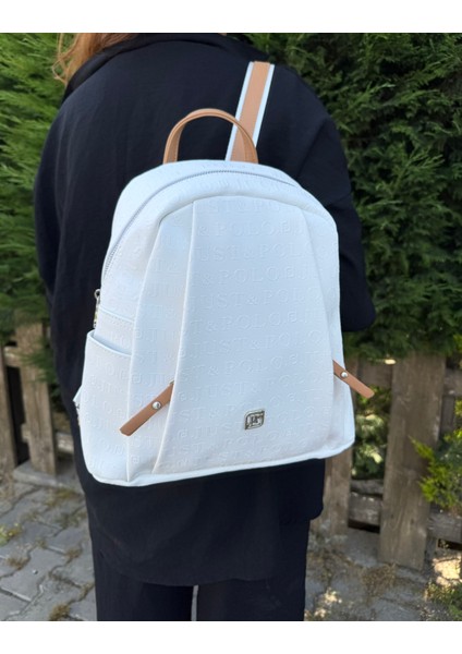 Kadın 9 Bölmeli Büyük Boy Sırt Çantası Ebat 33 x 28 cm
