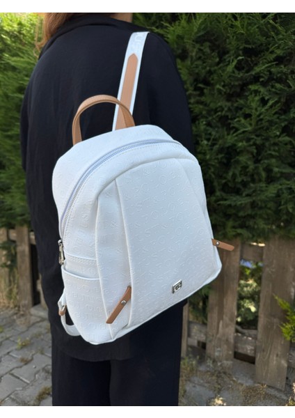 Kadın 9 Bölmeli Büyük Boy Sırt Çantası Ebat 33 x 28 cm modelleri