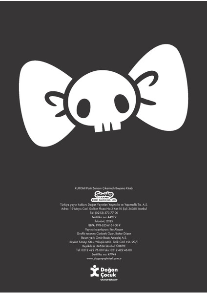 Kuromi - Parti Zamanı Çıkartmalı Boyama Kitabı (Stickerlı Boyama Kitabı ve Kes Yapıştır Hediyesi) modelleri