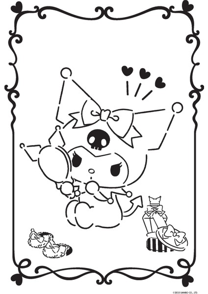 Kuromi - Parti Zamanı Çıkartmalı Boyama Kitabı (Stickerlı Boyama Kitabı ve Kes Yapıştır Hediyesi) indirimleri