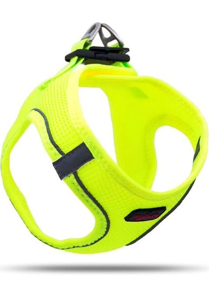 Air Mesh Harness Köpek Göğüs Tasması Medium Lime 32-34X4