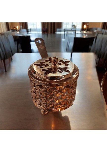 Tütsülük & Buhurdanlık Gezdirme Tütsülük Sosluk Bakır, Gümüş, Siyah Renk modelleri