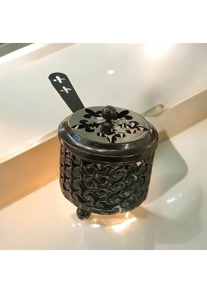 Tütsülük & Buhurdanlık Gezdirme Tütsülük Sosluk Bakır, Gümüş, Siyah Renk