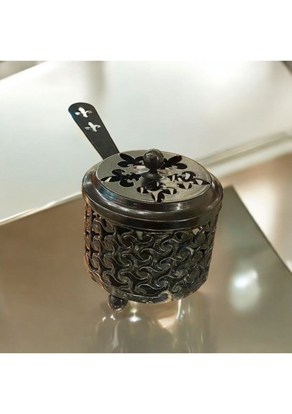 Tütsülük & Buhurdanlık Gezdirme Tütsülük Sosluk Bakır, Gümüş, Siyah Renk modelleri