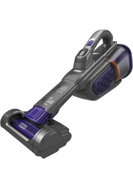 BHHV520BFP-QW 18V Şarjlı Standard Girişli Pet Başlıklı Uzayabilen El Süpürgesi