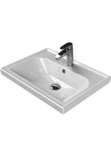 Seramik Frame Etajerli Lavabo 60 x 45 cm fiyatları
