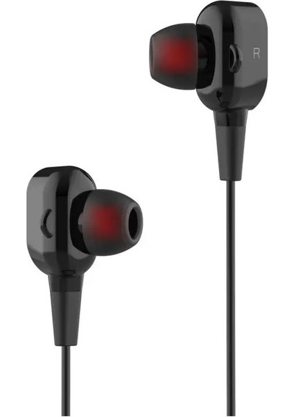 Hot Beats J2 Kablolu Mikrofonlu Kulaklık Siyah