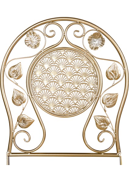 Ferforje Masa Sandalye Seti Gold fiyatları