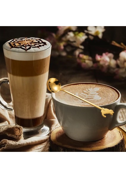 Yeni Kedi Kaşığı Paslanmaz Çelik Kahve Çay Kaşığı Sevimli Yavru Kedi Karıştırma Çay Kaşığı Dondurma Tatlı Kaşığı Milkshake Için (Yurt Dışından) fırsatları