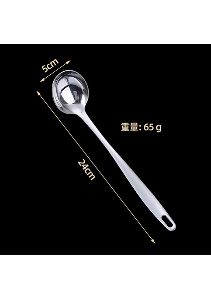 Paslanmaz Çelik Sıcak Tencere Kaşık Süzgeç Japon Mutfağı Ramen Erişte Bulyon Yemek Kaşığı Uzun Mala Çorba Kepçesi Pişirme Gereçleri (Yurt Dışından)