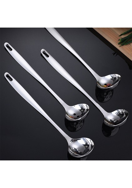 Paslanmaz Çelik Sıcak Tencere Kaşık Süzgeç Japon Mutfağı Ramen Erişte Bulyon Yemek Kaşığı Uzun Mala Çorba Kepçesi Pişirme Gereçleri (Yurt Dışından) modelleri