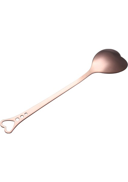 Kalp Şeklinde Kaşık Paslanmaz Çelik Altın Kaplama Tatlı Kepçesi Benzersiz Karıştırma Kahve Servis Gereçleri Pas Önleyici Kalınlaştırılmış (Yurt Dışından) fiyatları