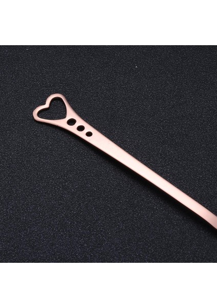 Kalp Şeklinde Kaşık Paslanmaz Çelik Altın Kaplama Tatlı Kepçesi Benzersiz Karıştırma Kahve Servis Gereçleri Pas Önleyici Kalınlaştırılmış (Yurt Dışından) modelleri