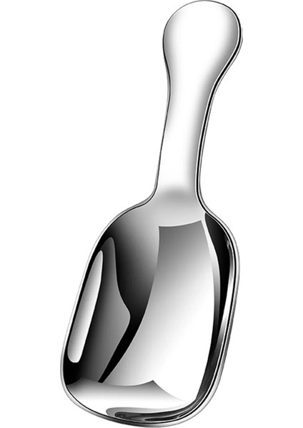 2 Adet Mutfak Yemek Tabağı Çorba Servis Kaşığı Kare Başlı Kaşık Paslanmaz Çelik (Yurt Dışından)