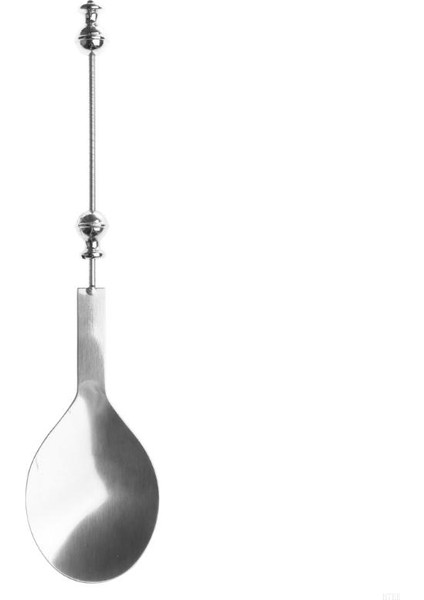 H7EE Paslanmaz Çelik Salata Kaşığı Kendin Yap Dekoratif Boncuklu Yemek Kaşığı Çatal Bıçak Takımı Parti Sofra Takımı Boncuklarla Dekore Edilmiş Servis Kaşığı (Yurt Dışından)