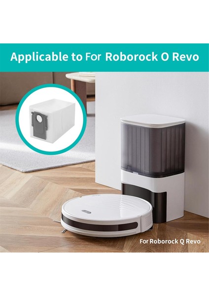 Roborock Q Revo/qrevo Pro/qrevo Maxv/qrevo S/qrevo Master/qrevo Slim/qrevo Curv Parçaları Için Elektrikli Süpürge Torbaları (Yurt Dışından) fırsatları