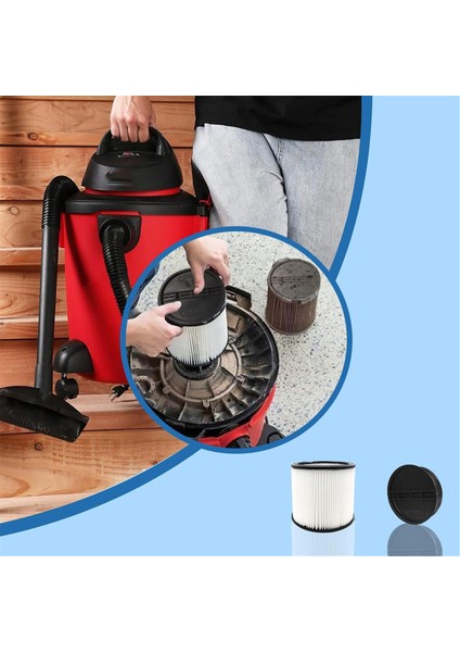 90304 Shop Vac 90304, 90350, 90333, 90585, 5 Galon ve Üzeri Islak/kuru Elektrikli Süpürgeler Için Yedek Filtre (Yurt Dışından) modelleri