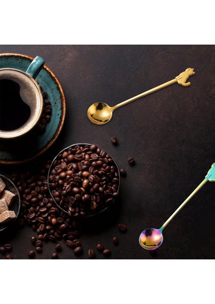 Kedi Kaşığı Paslanmaz Çelik Kahve Çay Kaşığı Çay Kaşığı Dondurma Tatlı Kaşığı Kahve/çay/tatlı/içecek/karıştırma/sütlü Içecek Için (Yurt Dışından) fırsatları