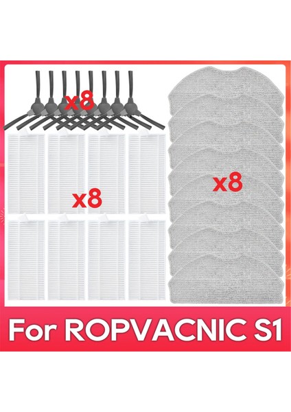 Ropvacnıc S1, Tipdiy G90, Betboyles V75S, Vıpsun Z1 Robot Süpürge Parçaları Için Aksesuar Kiti (Yurt Dışından)
