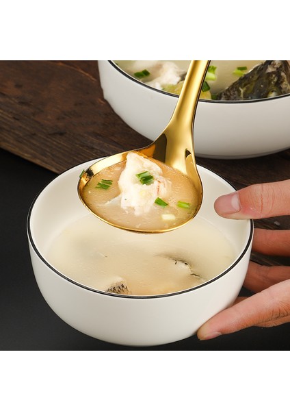Paslanmaz Çelik Sıcak Tencere Çorba Kaşığı Uzun Saplı Ramen Çorba Kepçesi Süzgeç Büyük Kapasiteli Yemek Kaşığı Mutfak Yemekleri Kepçe (Yurt Dışından) fırsatları