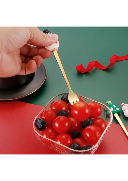 Parti Çatal Kaşık Setleri Noel Paslanmaz Çelik Yaratıcı Sofra Takımı Seti Glod Kaşık Çatal Dekorasyon Çatal Bıçak Takımı Hediye (Yurt Dışından) fırsatları