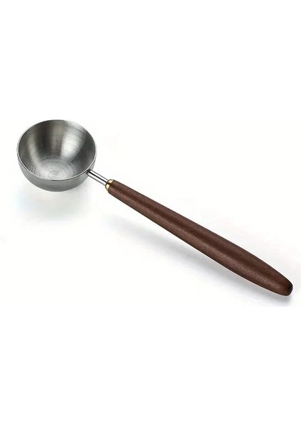 Adet Ahşap Saplı Paslanmaz Çelik Kahve Kepçesi Yemek Kaşığı Ölçü Kaşığı Ceviz Ağacı Uzun Saplı Kahve Kaşıkları Kafe Dekorasyonu (Yurt Dışından) fırsatları