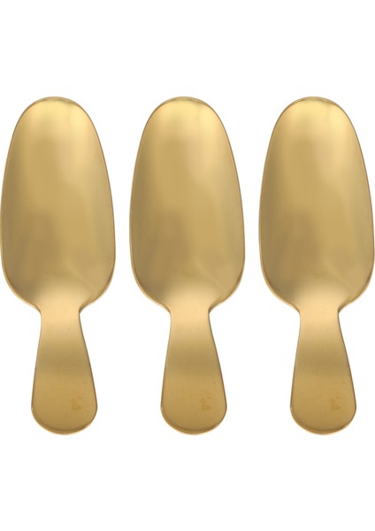 Adet Tatlı Kaşığı Çay Takımı Paslanmaz Çelik Kepçe Mutfak Sofra Takımı Gl Home 304 Kısa Saplı (Yurt Dışından)