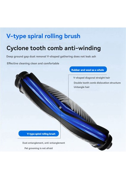 Ecovacs Deebot T80 Robot Süpürge Için 15 Adet Aksesuar Seti Ana Yan Fırça Toz Torbası Silindir Bez Hepa Filtre (Yurt Dışından) modelleri