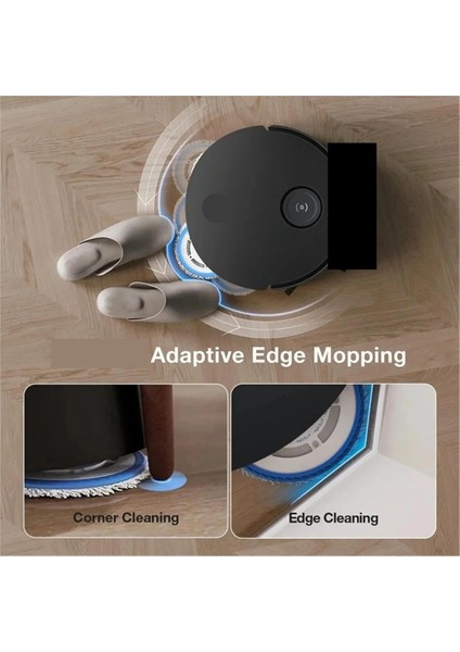 Ecovacs T30 Pro Omnı / T30S Pro / Yeedı M12 Pro+ Robot Süpürge Aksesuarı Için 4 Parçalı Paspas Montajı (Yurt Dışından) fırsatları