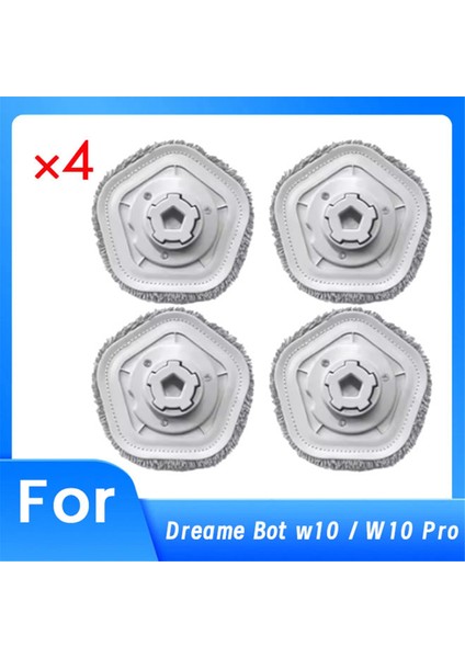 Bot W10 ve W10 Pro Kendi Kendini Temizleyen Robot Süpürge Yedek Parçaları ve Aksesuarları Için Paspas Pedleri (Yurt Dışından)