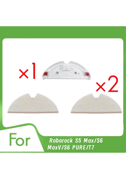 Roborock S5 Max/s6 Maxv/s6 Pure/t7 Elektrikli Süpürge Için Pedli Paspas Tutucu Yedek Parça Değişimi (Yurt Dışından)