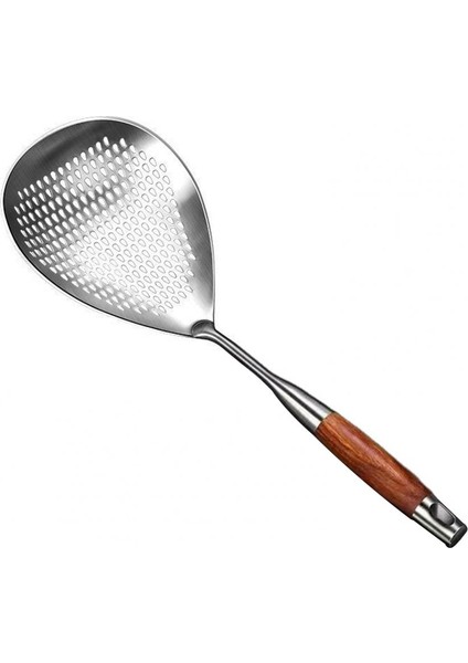 Oluklu Kaşık Paslanmaz Çelik Kepçe Oluklu Kaşık Paslanmaz Çelik Oluklu Kaşık Seti Kızartma, Servis, Makarna Pişirme Için (Yurt Dışından)