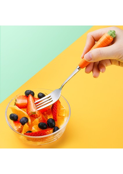 Sevimli Paslanmaz Çelik Çatal Bıçak Takımı Tam Seyahat Yürüyüş Sofra Takımı Çocuklar Piknik Taşınabilir Çatal Bıçak Takımı Çatal Kaşıklar Yemek Takımı Ev (Yurt Dışından) modelleri