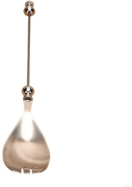 H7EE Paslanmaz Çelik Salata Kaşığı Kendin Yap Dekoratif Boncuklu Yemek Kaşığı Çatal Bıçak Takımı Parti Sofra Takımı Boncuklarla Dekore Edilmiş Servis Kaşığı (Yurt Dışından)