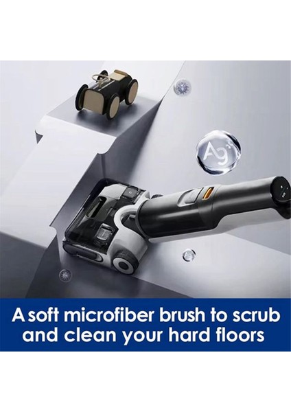 Roborock F25/F25 RT/F25 LT/F25 ALT/F25 Ace Islak ve Kuru Elektrikli Süpürge Yedek Parçaları Için 4 Adet Fırça ve Filtre Seti (Yurt Dışından)