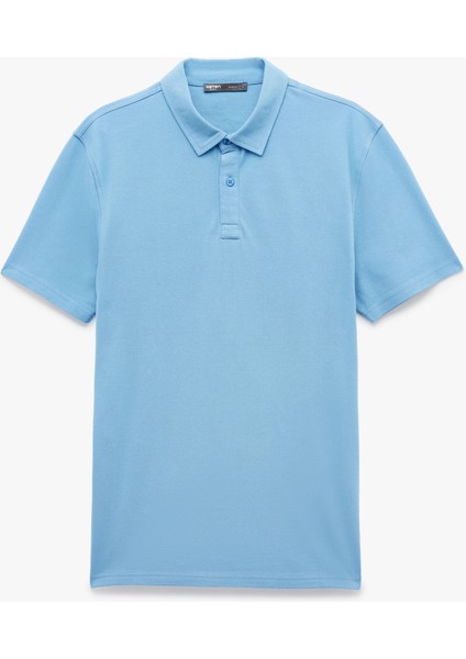 Pamuklu Regular Fit Kısa Kollu Polo Yaka Tişört modelleri
