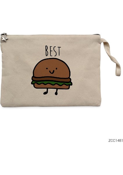 Bff Best Krem Clutch Astarlı Cüzdan / El Çantası