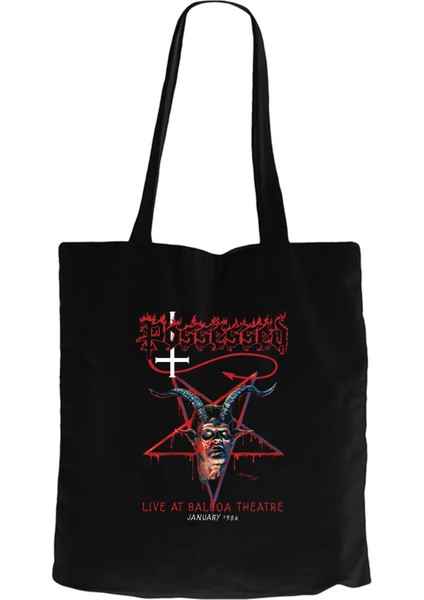 Possessed Sed Live At Balboa Theatre Siyah Kanvas Bez Çanta