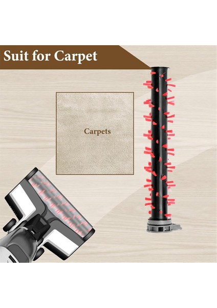 Stealth ECVP01 Için Silindir Fırça ve Filtre Seti Alfabot T30/ T36 Için Sunsmaı S11/ B61-B Kablosuz Elektrikli Süpürge Parçaları (Yurt Dışından)