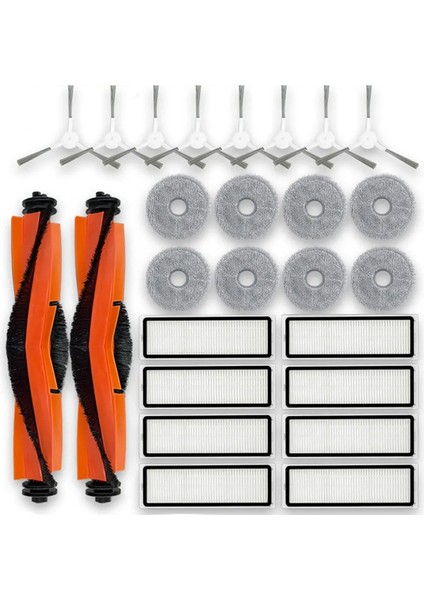 Xiaomi Mijia Robot Vakumlu Paspas 3s B108CN / B113CN Ana Yan Fırça Hepa Filtre Paspas Bezleri Aksesuarları Yedek Parçaları (Yurt Dışından)