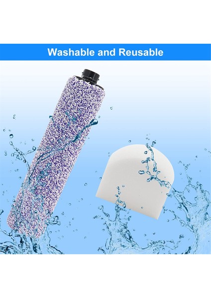 Shark WD201 Elektrikli Süpürge Için Yedek Filtreler - WD100, WD101, WD101C, WD200, WD200C, WD201 Için Yıkanabilir Köpük Filtreler (Yurt Dışından) modelleri