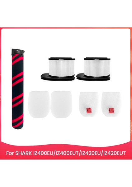Rulo Fırça Hepa Filtre Köpük Keçe Filtre Shark IZ400EU/IZ400EUT/IZ420EU/IZ420EUT Kablosuz Çubuk Süpürge Aksesuarları (Yurt Dışından)