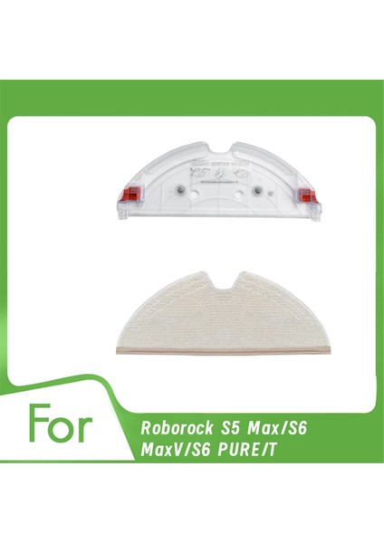 Roborock S5 Max/s6 Maxv/s6 Pure/t7 Elektrikli Süpürge Parçaları Değişimi Için Paspas Pedi ile Paspas Tutucu (Yurt Dışından)