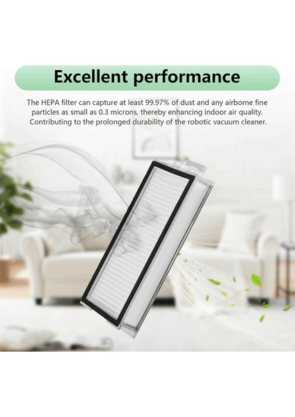 Roborock Q7, Q7+, Q7 Max, Q7 Max+, Q5 Pro, Q5 Pro+, Q8 Max, Q8 Max+ Robot Süpürge Hepa Filtresi Için 12 Paket Yıkanabilir Filtre (Yurt Dışından) fırsatları