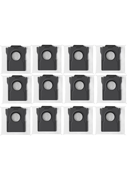 Dreame L40 Ultra / X40 Ultra Complete / Mova P10 Pro Ultra / Mova P50 Pro Ultra Robot Süpürge Için 12 Adet Toz Torbası (Yurt Dışından) fiyatları