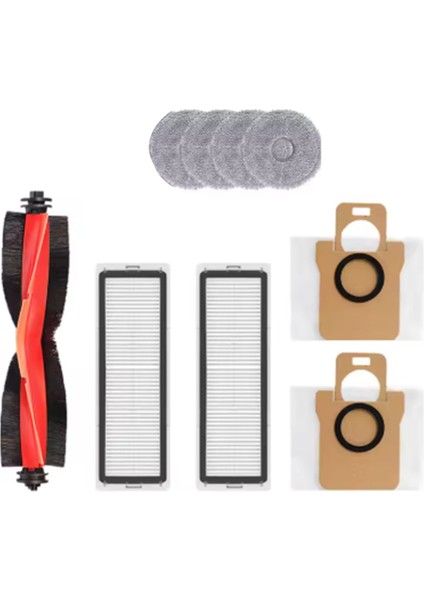 Xiaomi X20+ X20 Plus Elektrikli Süpürge Yedek Parçaları Fırça Filtre Toz Torbası Paspas Bezi ve Ana Fırça Kapağı Seti (Yurt Dışından) fiyatları