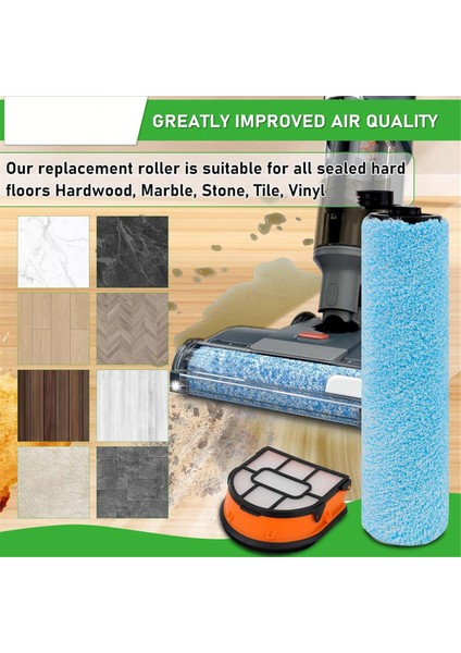 WD161 Rulo Fırça ve Filtre Değişimi Shark WD160 WD161 WD260 WD261 WD265 AW261 Vakum Aparatı (Yurt Dışından) modelleri